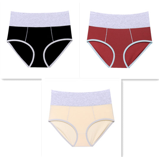 Multi-size High Waist Cotton Panties